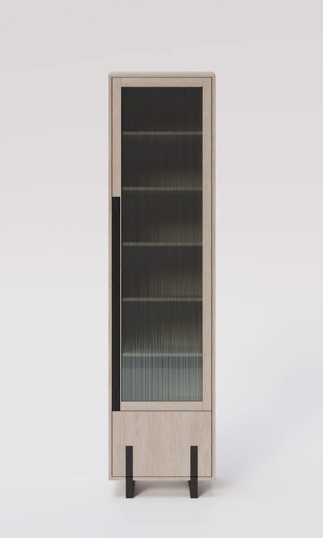Bücherregal mit Glas Shizen